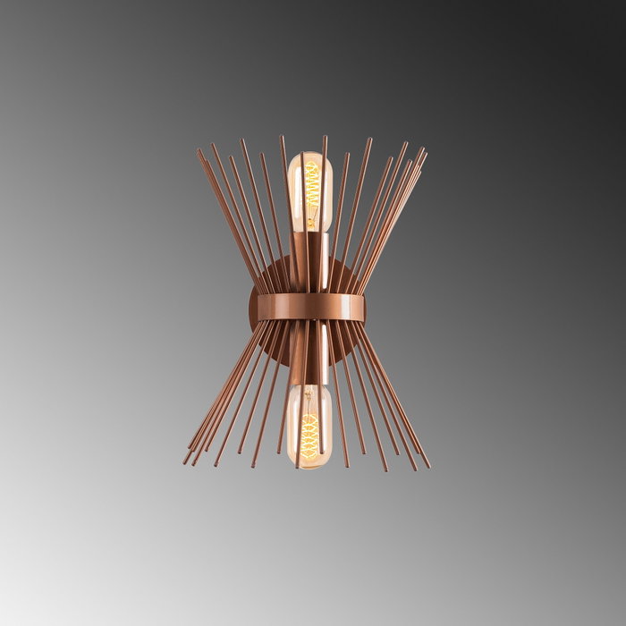 Opviq Lámpara de Pared GMN-000010 Cobre 23 x 16 x 33 cm IP20
